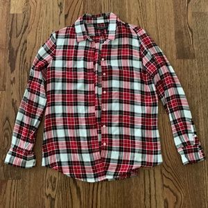 Banana Republic Checkered Button-down